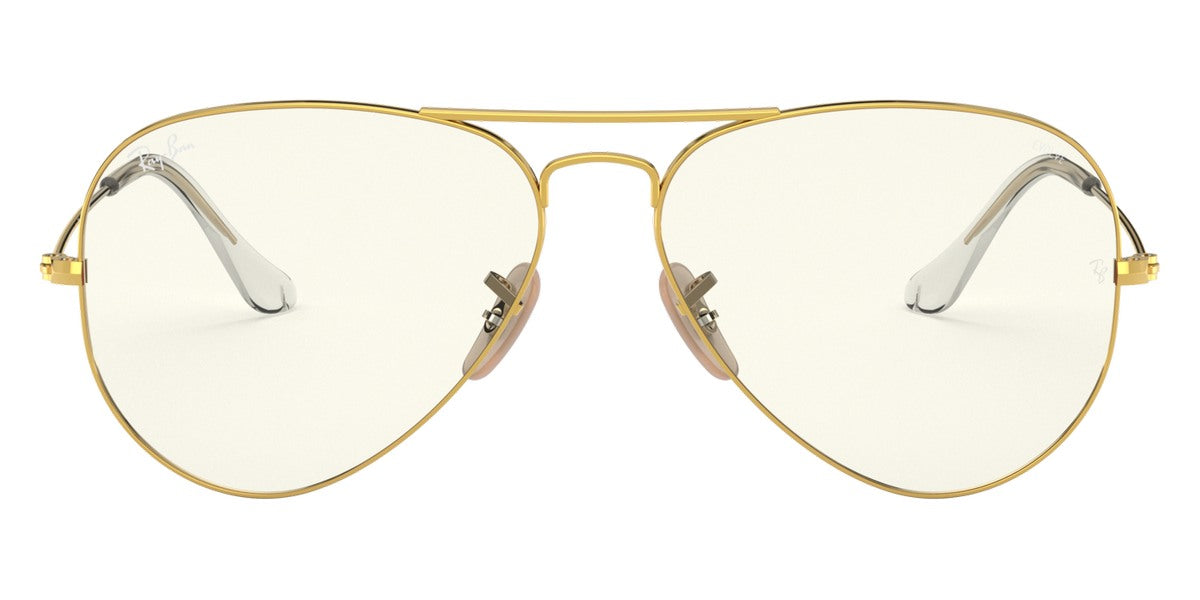 Ray-Ban® Aviator RB3025 55 RB3025 001/5F 55 - Arista with Photochromic Gray lenses Sunglasses