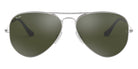 Ray-Ban® Aviator RB3025 62 RB3025 003/40 62 - Silver with Gray Mirrored lenses Sunglasses