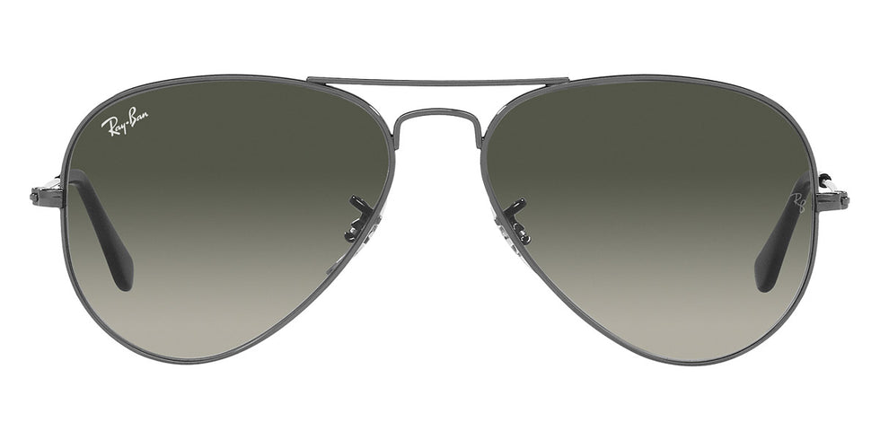 Ray-Ban® Aviator RB3025 55 RB3025 004/71 55 - Gunmetal with Gray lenses Sunglasses