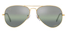 Ray-Ban® Aviator RB3025 55 RB3025 9196G4 55 - Legend Gold with Gradient Dark Green Mirrored lenses Sunglasses