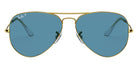 Ray-Ban® Aviator RB3025 62 RB3025 9196S2 62 - Legend Gold with Blue Polarized lenses Sunglasses
