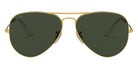 Ray-Ban® Aviator RB3025 58 RB3025 003/02 58 - Silver with Blue Polarized lenses Sunglasses