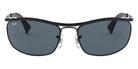 Ray-Ban® Olympian RB3119 RB3119 9161R5 62 - Demi Gloss Black/Black with Blue lenses Sunglasses
