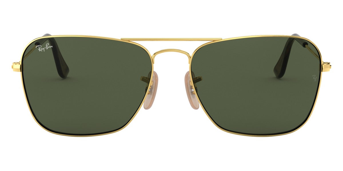 Ray-Ban® Caravan RB3136 RB3136 181 55 - Arista with G-15 Green lenses Sunglasses