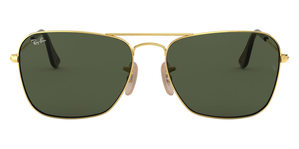 Ray-Ban® Caravan RB3136 RB3136 181 55 - Arista with G-15 Green lenses Sunglasses