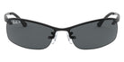 Ray-Ban® RB3183 RB3183 RB3183 002/81 63 - Black with Gray Polarized lenses Sunglasses