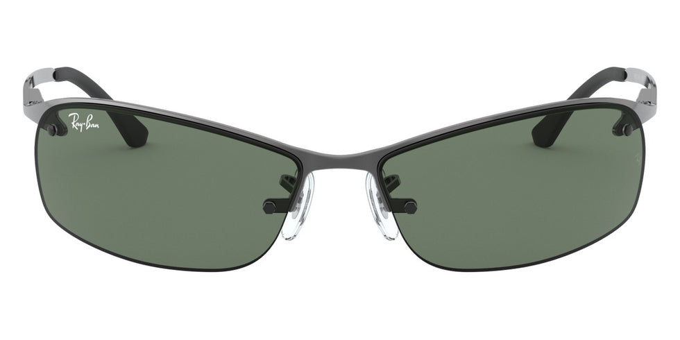 Ray-Ban® RB3183 RB3183 RB3183 004/71 63 - Gunmetal with Dark Green lenses Sunglasses