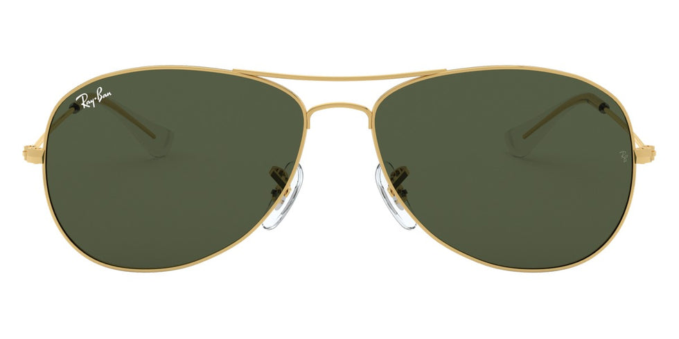 Ray-Ban® Cockpit RB3362 RB3362 001 56 - Arista with G-15 Green lenses Sunglasses