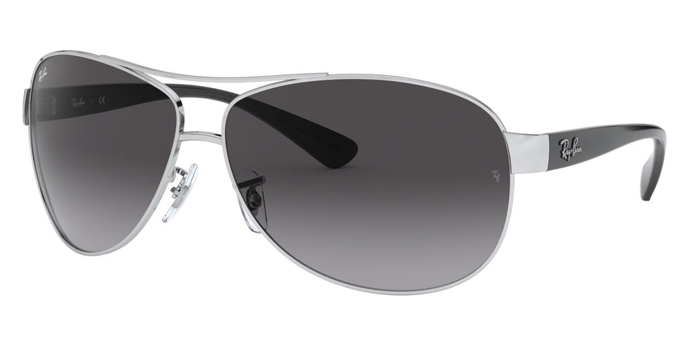 Ray-Ban® RB3386 RB3386 RB3386 004/9A 67 - Gunmetal with Green Polarized lenses Sunglasses