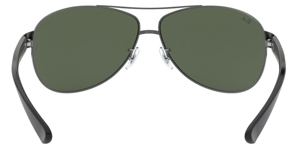Ray-Ban® RB3386 RB3386 RB3386 004/13 67 - Gunmetal with Brown Gradient Dark Brown lenses Sunglasses