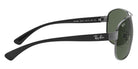 Ray-Ban® RB3386 RB3386 RB3386 004/9A 63 - Gunmetal with Green Polarized lenses Sunglasses