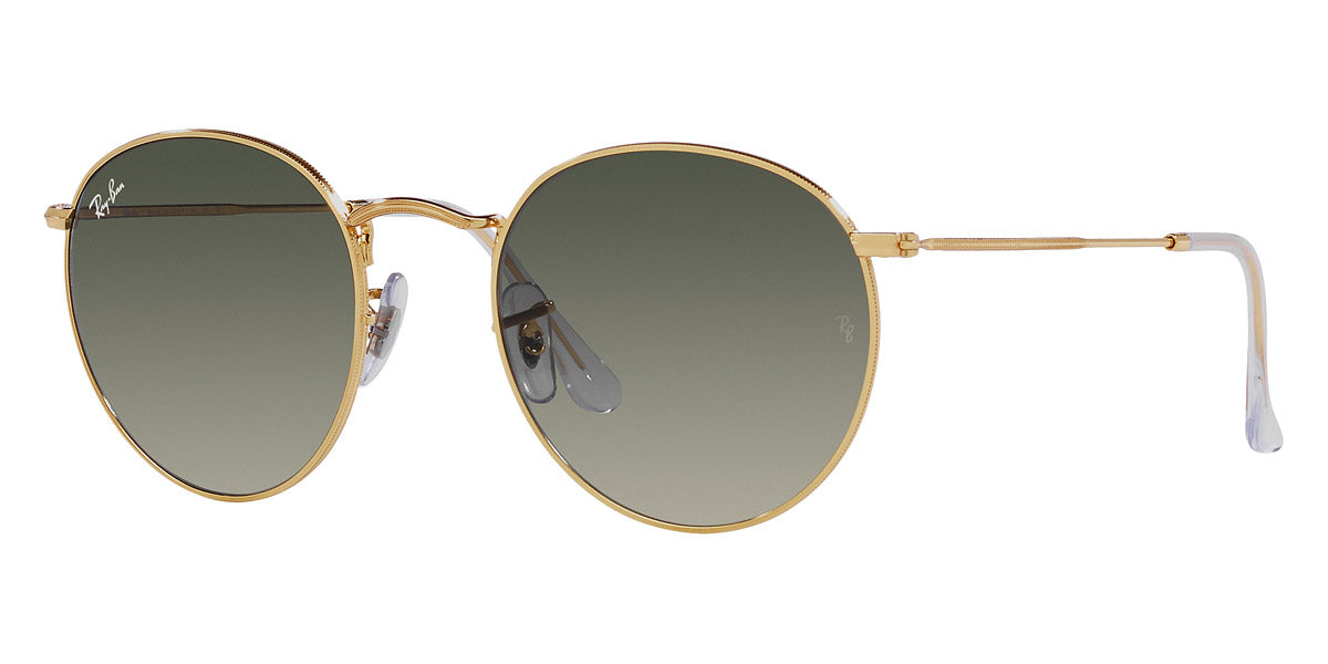 Ray-Ban® Round Metal RB3447 RB3447 001 47 - Arista with G-15 Green lenses Sunglasses