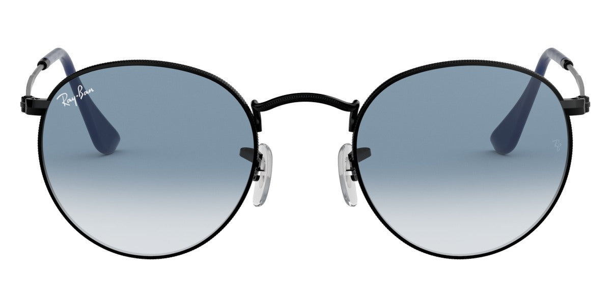 Ray-Ban® Round Metal RB3447 RB3447 922833 50 - Antique Gold with Brown lenses Sunglasses