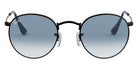 Ray-Ban® Round Metal RB3447 RB3447 922833 50 - Antique Gold with Brown lenses Sunglasses