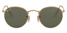 Ray-Ban® Round Metal RB3447 RB3447 9229B1 50 - Antique Gunmetal with Dark Gray lenses Sunglasses