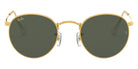 Ray-Ban® Round Metal RB3447 RB3447 9229B1 53 - Antique Gunmetal with Dark Gray lenses Sunglasses
