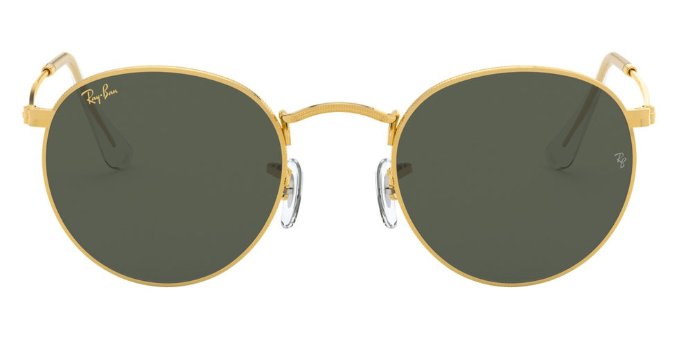 Ray-Ban® Round Metal RB3447 RB3447 9229B1 53 - Antique Gunmetal with Dark Gray lenses Sunglasses