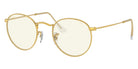 Ray-Ban® Round Metal RB3447 RB3447 9002A6 50 - Medium Bronze with Green Gradient Brown lenses Sunglasses