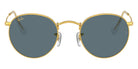 Ray-Ban® Round Metal RB3447 RB3447 9001A5 53 - Light Bronze with Pink Gradient Brown lenses Sunglasses
