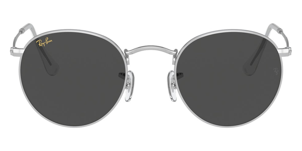 Ray-Ban® Round Metal RB3447 RB3447 900396 47 - Dark Bronze with Light Blue Gradient Brown lenses Sunglasses