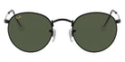 Ray-Ban® Round Metal RB3447 RB3447 900396 50 - Dark Bronze with Light Blue Gradient Brown lenses Sunglasses