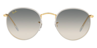 Ray-Ban® ROUND FULL COLOR 0RB3447JM RB3447JM 919632 50 - Gray On Legend Gold with Clear Gradient Gray lenses Sunglasses