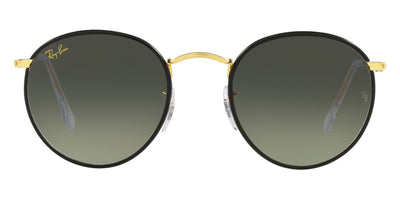 Ray-Ban® ROUND FULL COLOR 0RB3447JM RB3447JM 919671 50 - Black On Legend Gold with Gray Gradient lenses Sunglasses