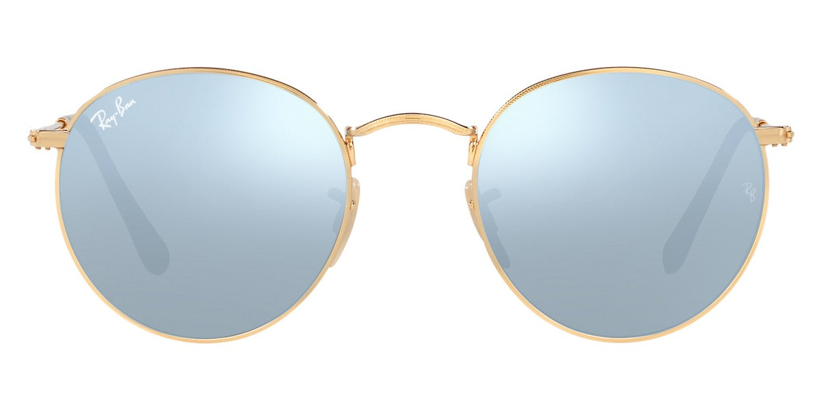 Ray-Ban® Round Metal RB3447N RB3447N 001 50 - Arista with G-15 Green lenses Sunglasses