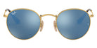 Ray-Ban® Round Metal RB3447N RB3447N 004/51 50 - Gunmetal with Clear Gradient Brown lenses Sunglasses