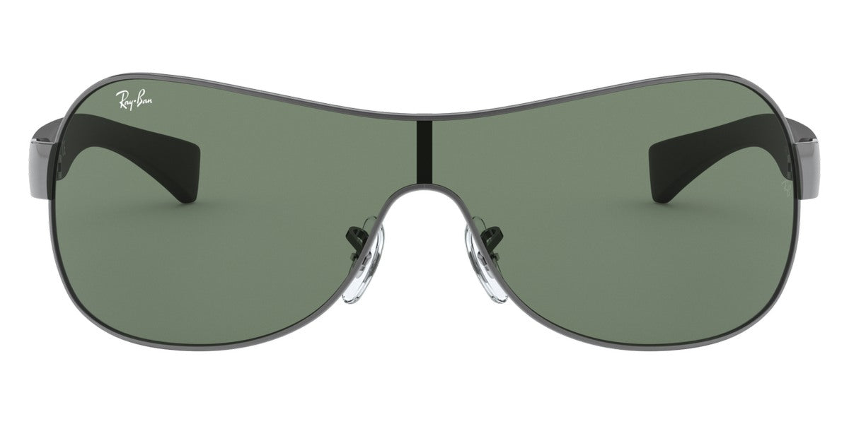 Ray-Ban® RB3471 RB3471 004/71 32 - Gunmetal with Dark Green lenses Sunglasses