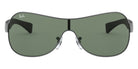 Ray-Ban® RB3471 RB3471 004/71 32 - Gunmetal with Dark Green lenses Sunglasses