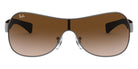 Ray-Ban® RB3471 RB3471 029/13 32 - Matte Gunmetal with Brown Gradient Dark Brown lenses Sunglasses