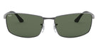 Ray-Ban® N/A RB3498 RB3498 004/71 61 - Gunmetal with Dark Green lenses Sunglasses