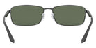 Ray-Ban® N/A RB3498 RB3498 002/71 64 - Black with Dark Green lenses Sunglasses