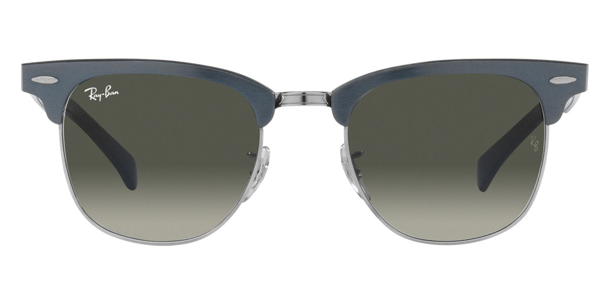 Ray-Ban® Clubmaster Aluminum RB3507 Square Sunglasses - EuroOptica