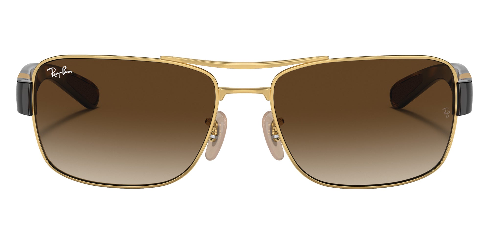 Ray-Ban® RB3522 RB3522 001/13 64 Sunglasses - Arista Gold