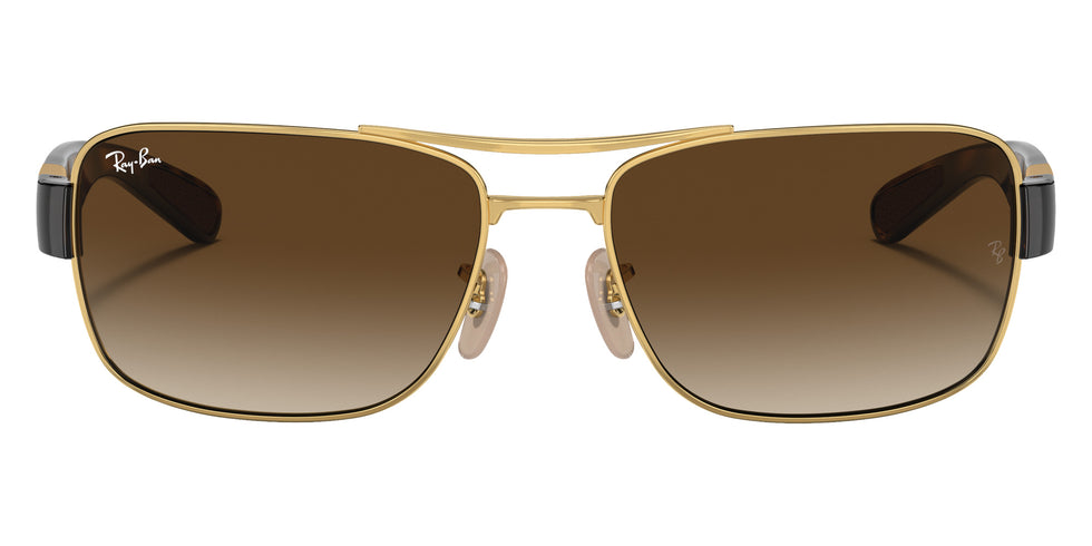 Ray-Ban® RB3522 RB3522 001/13 64 Sunglasses - Arista Gold
