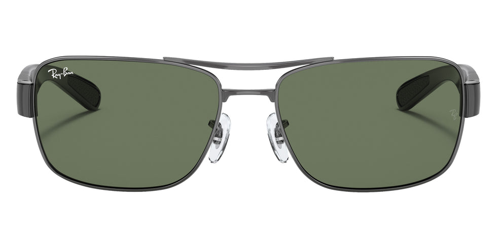 Ray-Ban® RB3522 RB3522 004/71 64 Sunglasses - Gunmetal