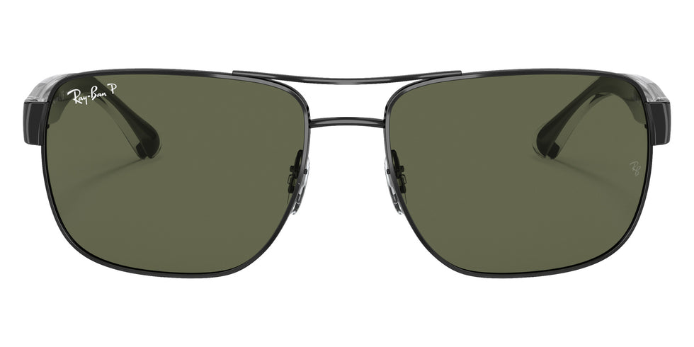 Ray-Ban® RB3530 RB3530 002/9A 58 Sunglasses - Black