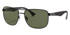Ray-Ban® RB3533 RB3533 002/9A 57 Sunglasses - Black