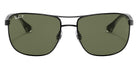 Ray-Ban® RB3533 RB3533 002/9A 57 Sunglasses - Black