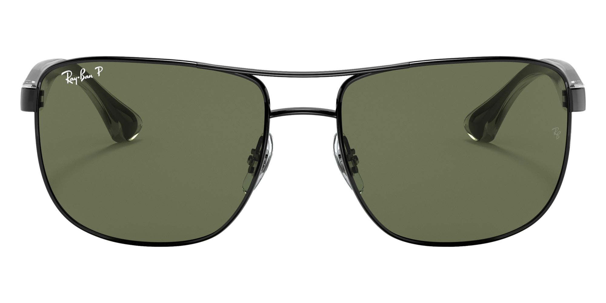 Ray-Ban® RB3533 RB3533 002/9A 57 Sunglasses - Black