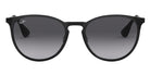 Ray-Ban® Erika Metal RB3539 RB3539 002/8G 54 - Black with Light Gray Gradient Dark Gray lenses Sunglasses