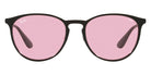 Ray-Ban® Erika Metal RB3539 RB3539 002/Q3 54 - Black with Evolve Photochromic Pink To Blue lenses Sunglasses