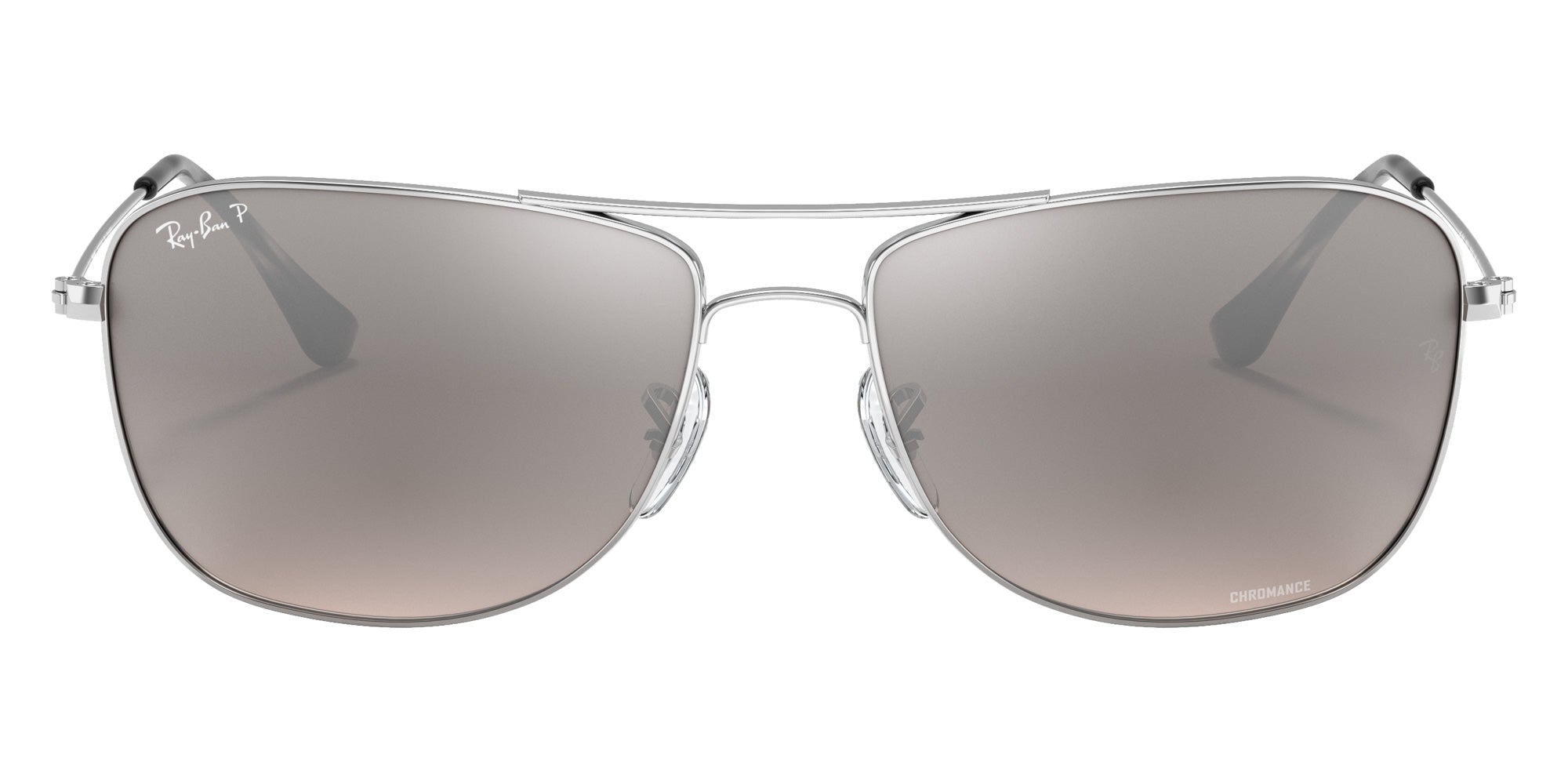 Ray-Ban® RB3543 RB3543 003/5J 59 Sunglasses - Silver