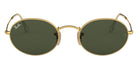 Ray-Ban® Oval RB3547 RB3547 001/31 51 - Arista with G-15 Green lenses Sunglasses