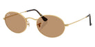 Ray-Ban® RB3547 RB3547 001/53 51 Sunglasses - Arista Gold