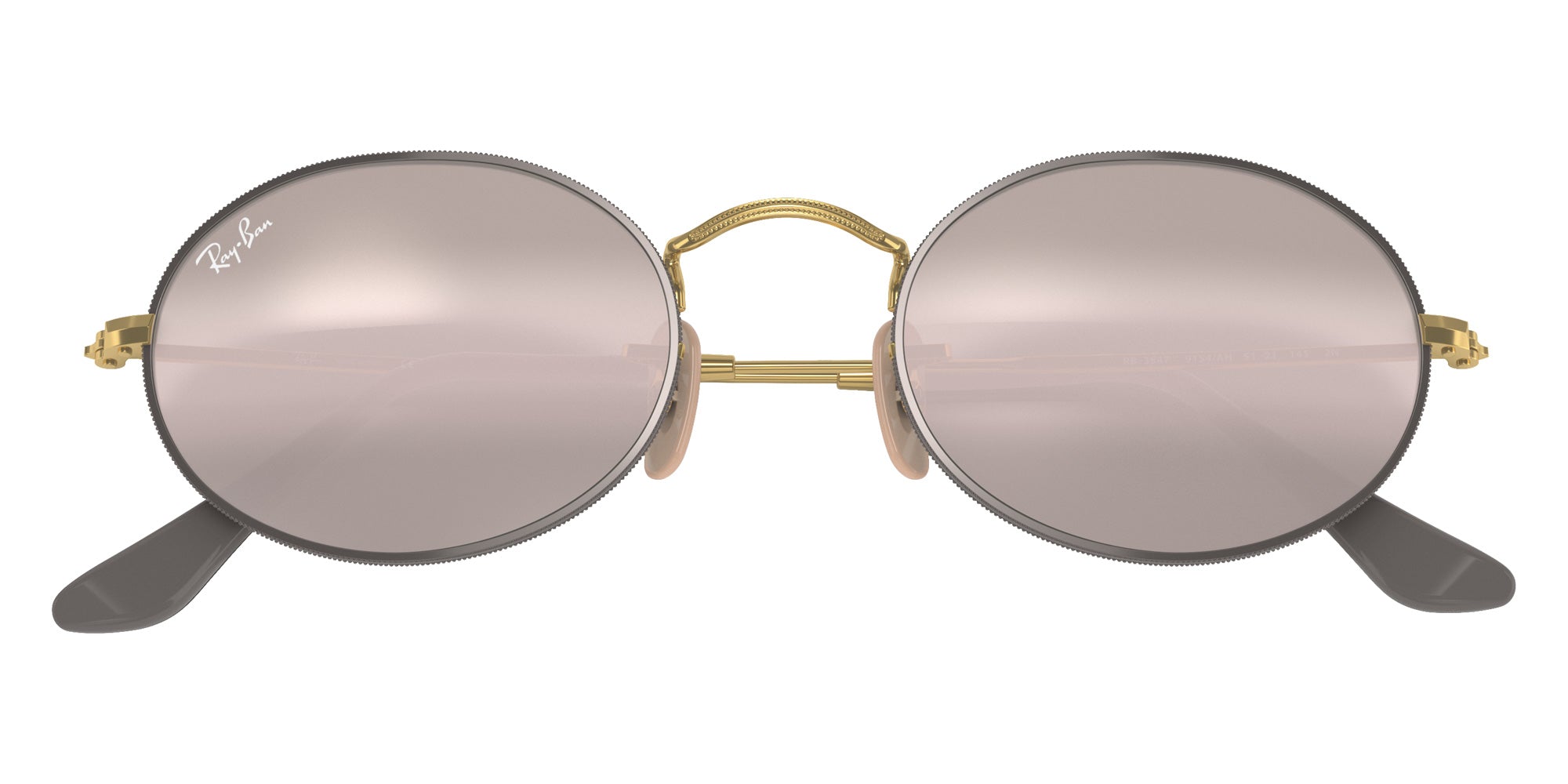 Ray-Ban® RB3547 RB3547 9154AH 51 Sunglasses - Gold