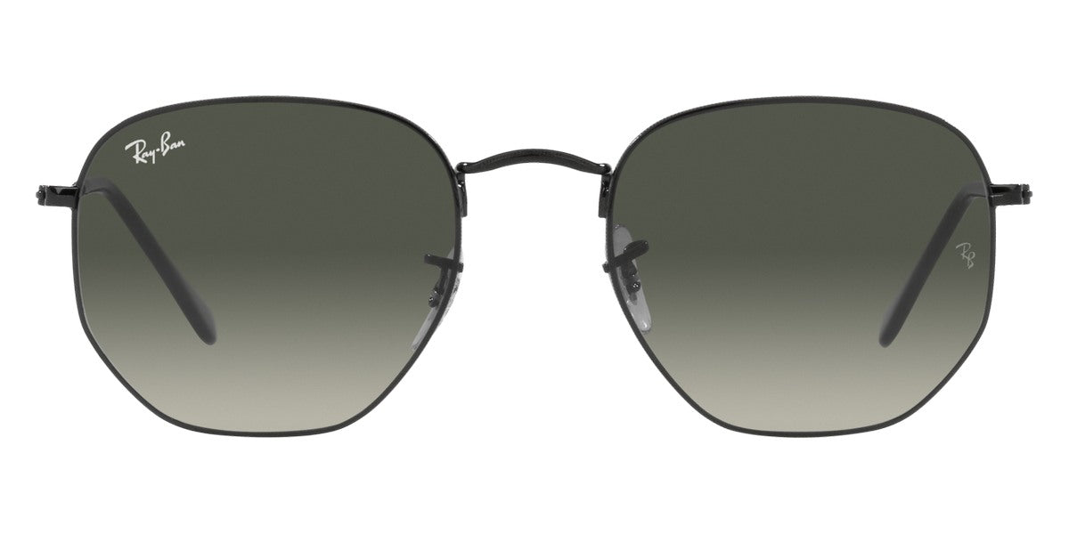 Ray-Ban® Hexagonal RB3548 RB3548 001/51 51 - Arista with Clear Gradient Brown lenses Sunglasses