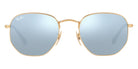 Ray-Ban® Hexagonal RB3548N RB3548N 001/30 48 - Arista with Gray Flash lenses Sunglasses